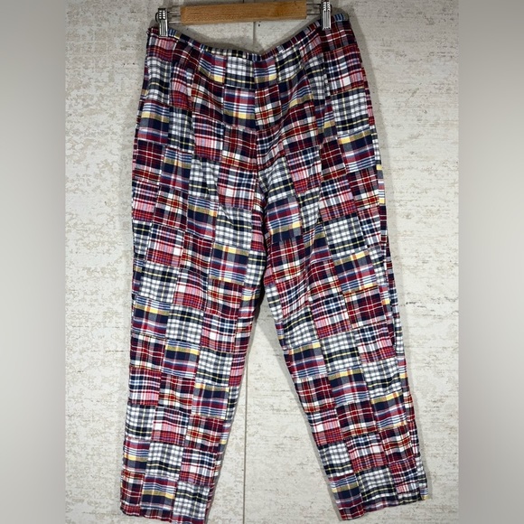 Talbots Multicolor Plaid Ankle Pants - Picture 3 of 12